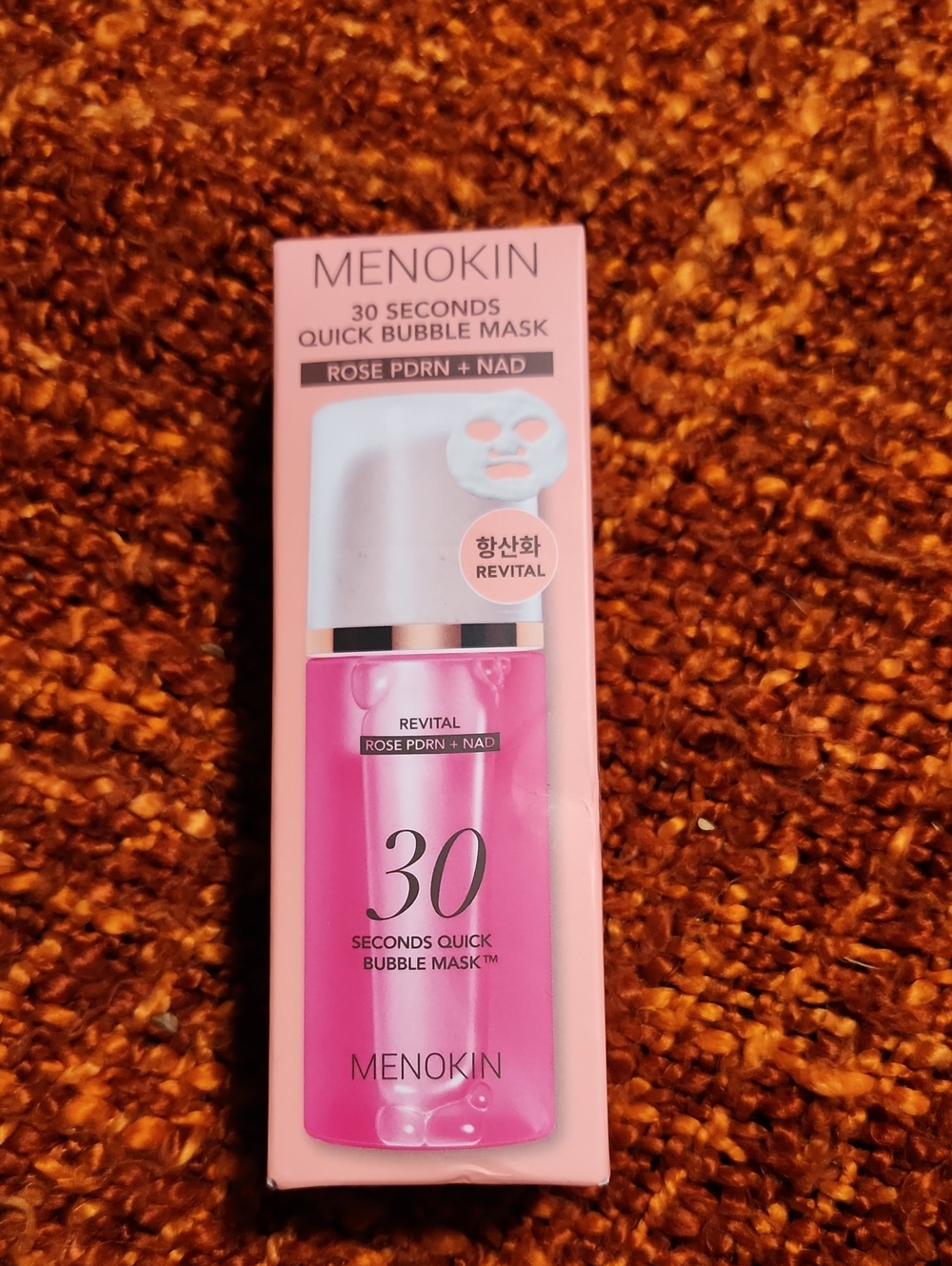 Menokin 30 Seconds Quick Bubble Mask - Pink